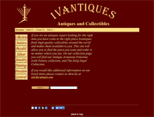 Tablet Screenshot of ivantiques.com